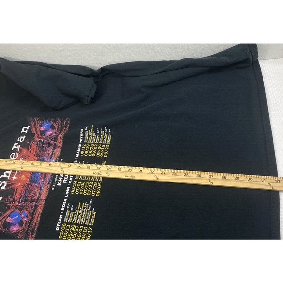 Ed  Sheeran 2023 Tour T Shirt Mens 4XL Black Concert Tee  Short Sleeve Casual - Picture 8 of 9